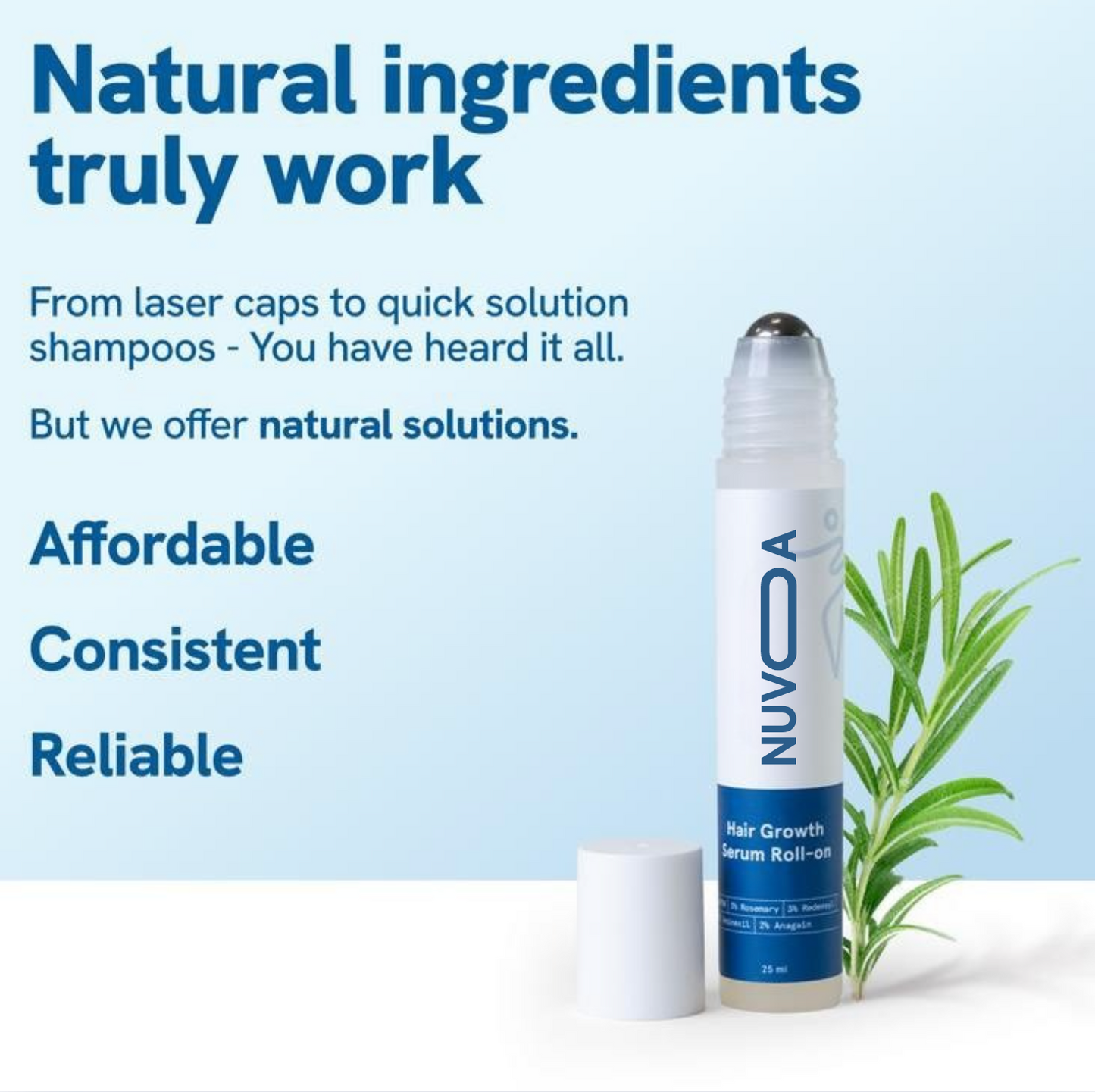 Nuvoa Advanced Hair Growth Roll-On Serum